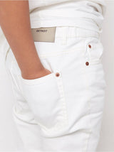 Hvide slim fit jeans