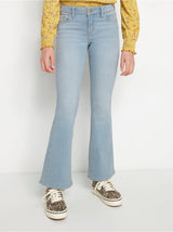 Light blue bootcut slim fit jeans