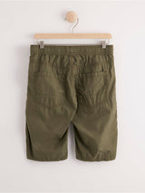 Loose fit bomulds shorts