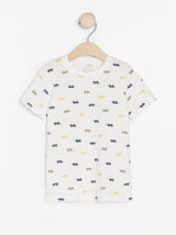 Kortærmet t-shirt med tiger mønster