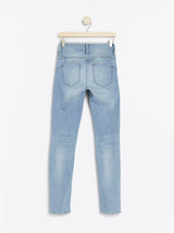 LILLY Light blue slim fit shaping jeans