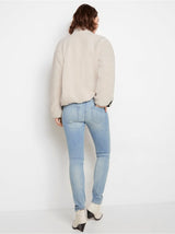 LILLY Light blue slim fit shaping jeans