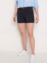 Marineblå chino shorts