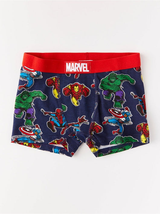 Boxer shorts med Marvel print
