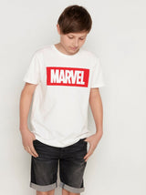 Kortærmet t-shirt med Marvel print