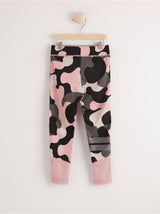 Activewear leggings med camouflage tryk