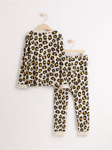 Pyjamas sæt med leopardprint