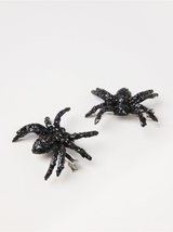 2-pak hårspænder med glitrende edderkopper