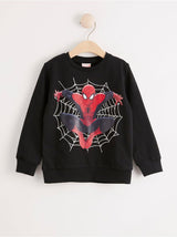 Oversized sweatshirt med Spider-Man print