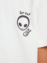 Kortærmet t-shirt med alien