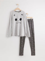Pyjamas sæt med panda