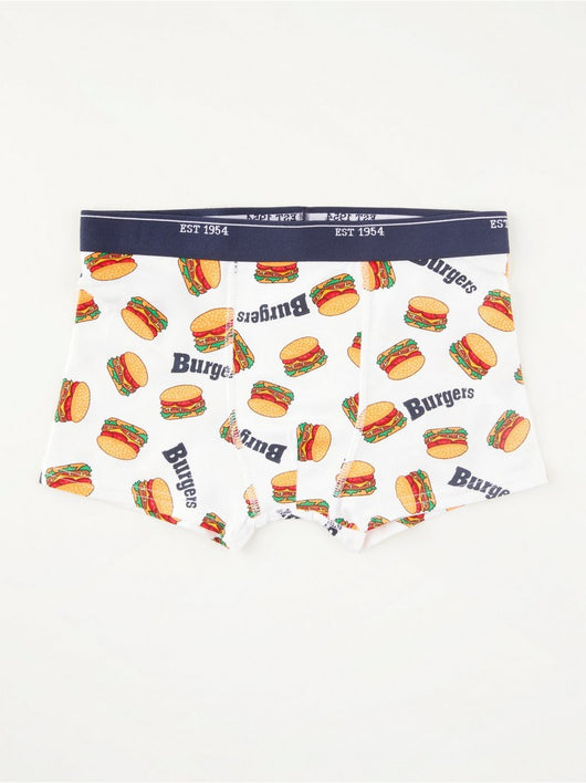 Bokser shorts med burger