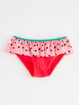 Bikini trusser med vandmelon mønster