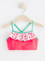 Bikini top med vandmelon mønster