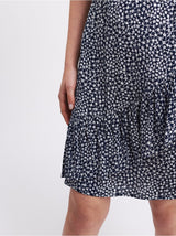 Kort mønstret nederdel