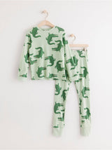 Pyjamas sæt med krokodiller