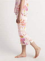Mønstret pyjama bukser
