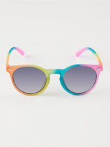 Solbriller med regnbue stel