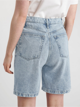 High waist denim shorts