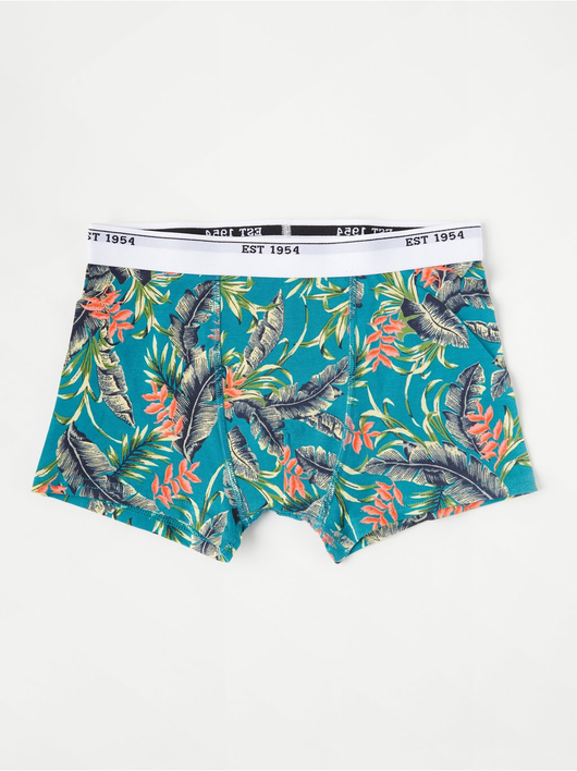 Bokser shorts med tropical print