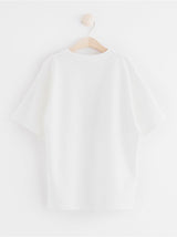 Oversize t-shirt med print