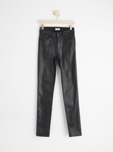 ALBA slim straight coated jeans