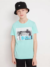 T-shirt with surfer print