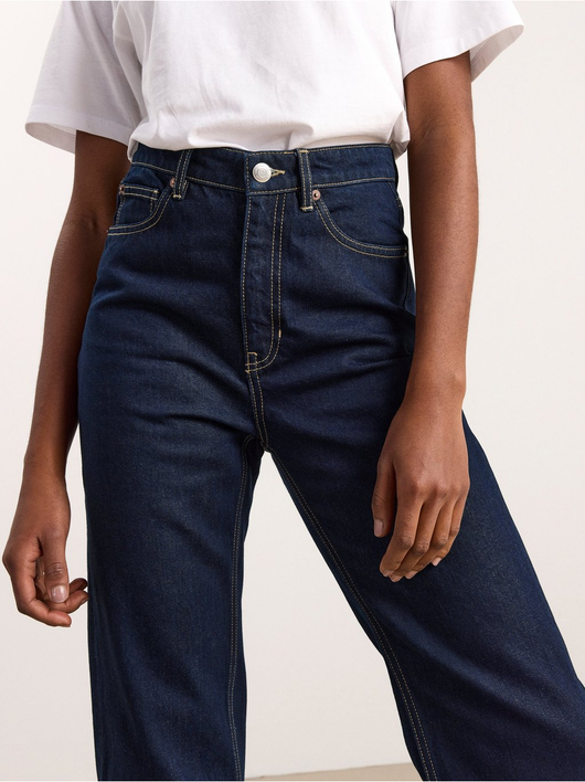 BETTY High waist straight jeans – Lindex Danmark