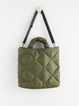 Quiltet shopper bag