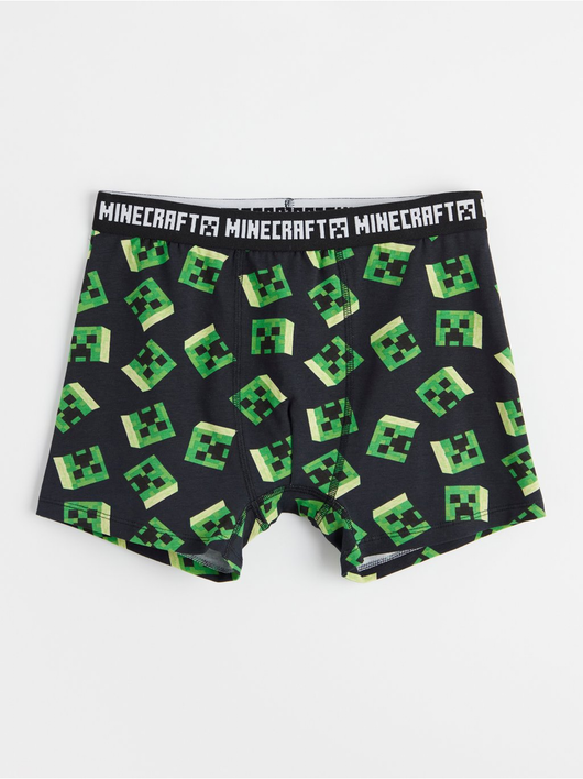 Boxer shorts med Minecraft print