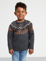 Strikket Fair Isle sweater