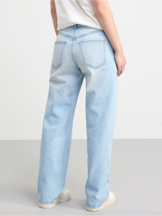 VICKY Wide low waist jeans – Lindex