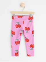 Forede leggings med kirsebær