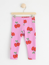 Forede leggings med kirsebær