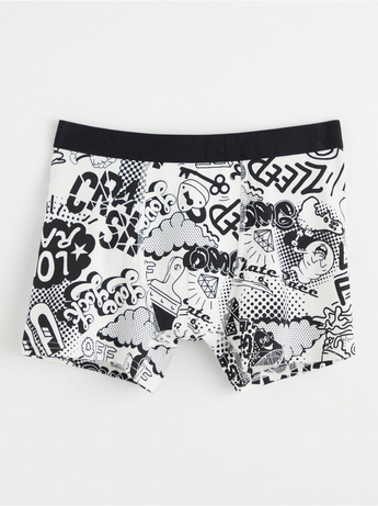 Boxer shorts med print