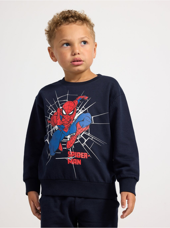 Sweatshirt med Spiderman