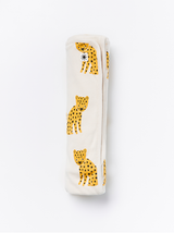 Baby tæppe med leopard print