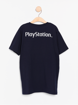 Mørke navy t-shirt med Playstation print