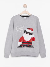 Sweater med julemands motiv