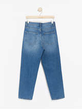 NEA cropped straight high waist jeans