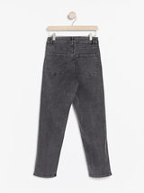 NEA cropped straight high waist jeans
