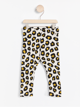Leggings med leopard print