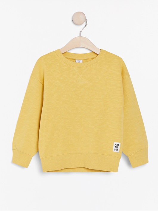 Oversize gul sweater
