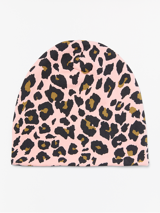 Leopard mønstret jersey hue