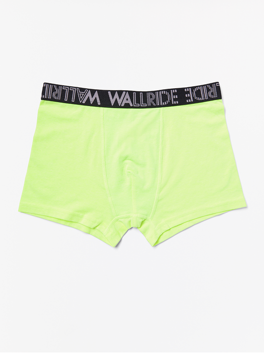 Neon gule boxer shorts