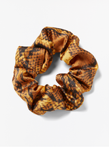 Scrunchie med slange print